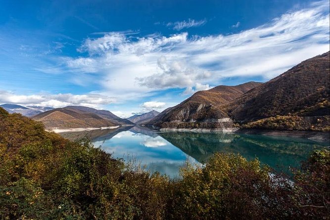 Private Tour Ananuri-Kazbegi-Gudauri - Ananuri Fortress, where stone meets the reservoir