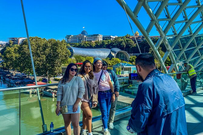 Private Walking Tbilisi City Tour - Europe Square, Rike Park, and the Bridge of Peace
