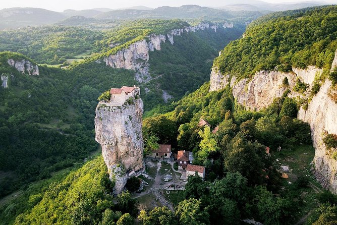 Soviet past - Private day tour to Chiatura, Katskhi pillar and Chronicles - Katskhi Pillar and its church in the sky