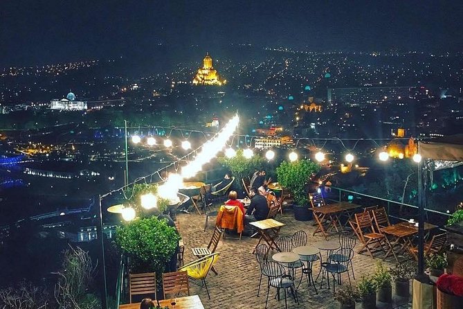 Tbilisi by Night Walking Tour - The mosque, botanical garden, and waterfall show another side of the city
