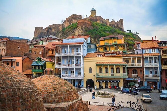 Tbilisi City Tour, Most Popular Tourists Destinations In The Capital Of Georgia - Kartlis Deda and Narikala’s hilltop views
