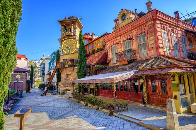 Tbilisi City Tour with Street Photography - Mtatsminda Amusement Park above the city