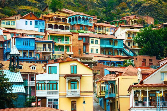 Tbilisi & Mtskheta city tour - Narikala Fortress above old Tbilisi