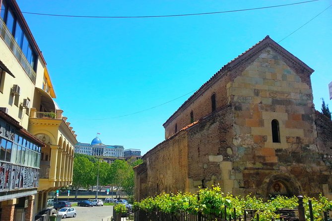 Tbilisi - Mtskheta - Jvari. Full City Tour on Hop On Hop Off Bus - Marjanishvili Square and Baratashvili Street