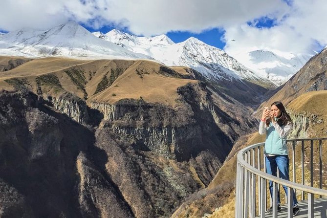 To The Majestic Kazbegi Full Day tour - Gudauri changes the mood from history to high mountains