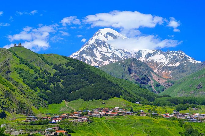 To The Majestic Kazbegi Full Day tour - Mineral springs add a short natural-history stop