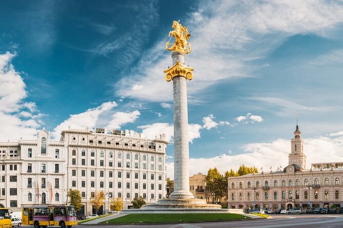 Transfer from Tbilisi Airport to Tbilisi - What you will see on the short ride