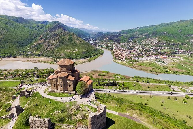 Two Capitals in One Day: Tbilisi and Mtskheta Combo Tour - Jvari Church and the view over Mtskheta