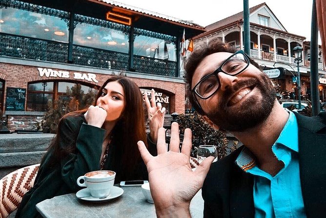 Very Friendly Tbilisi Walking Tour (wine tasting & cable car) - Down through the mosque, waterfall, and sulfur baths